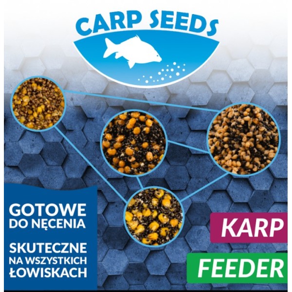 Miks L Łubin/Konopie 2kg CarpSeeds