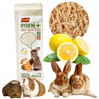 Trociny prasowane cytrynowe 14l VITAPOL