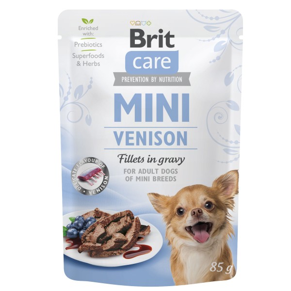 BRIT CARE mini POUCH Venision 85g