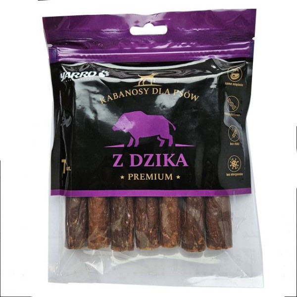 Kabanosy premium 180g dzik YARRO