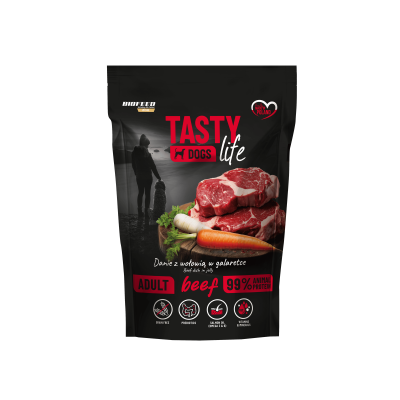 Biofeed tasty dog life saszetka 500g wołowina