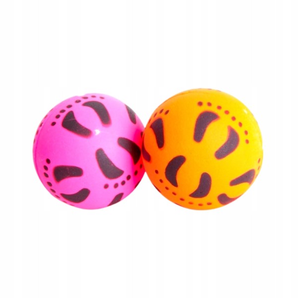 DINGO zabawka dla psa piłka stópki 6cm