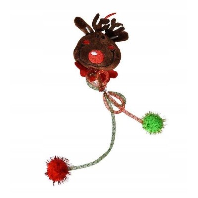 BUBA zabawka dla kota renifer ze wstążkami