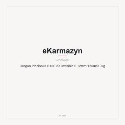 Dragon Plecionka R'N'S 8X Invisible 0.12mm/150m/9.9kg
