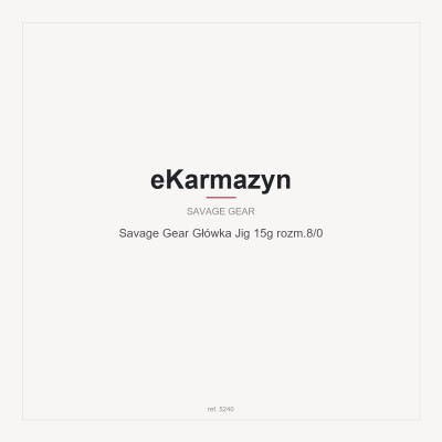 Savage Gear Główka Jig 15g rozm.8/0