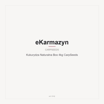 Kukurydza Naturalna Box 4kg CarpSeeds