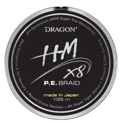 Dragon Plecionka R'N'S 8X Invisible 0.14mm/150m/11.8kg