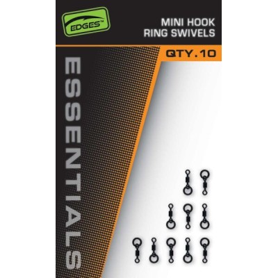 Fox Essentials Krętliki  Mini Hook Ring Swivels//10szt