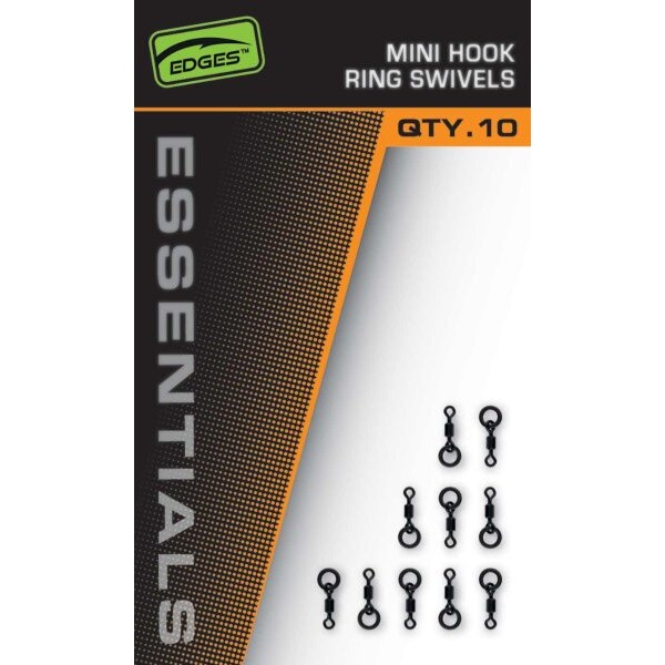 Fox Essentials Krętliki  Mini Hook Ring Swivels//10szt