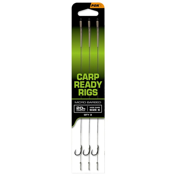 Fox Przypony Carp Ready Rigs Wide Gape#6//3szt
