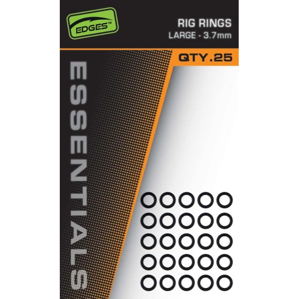 Fox Edges Rig Rings Large 3.7mm//25szt