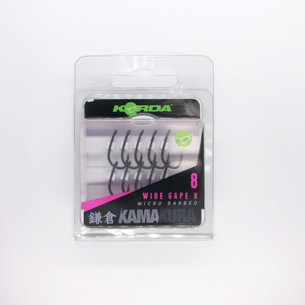 Korda Haki Kamakura Wide Gape X r.8/10szt