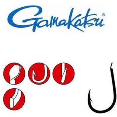 Gamakatsu Haki LS-3310F Black r.6/25 szt.