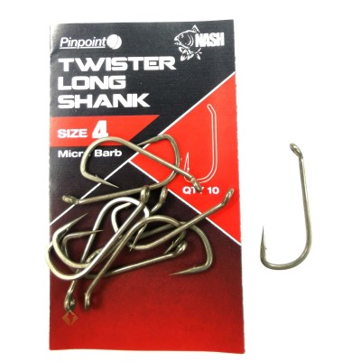 Nash Haki Claw Long Shank X nr.4/10szt