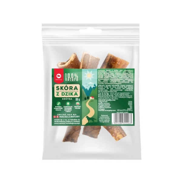 Skóra z dzika krótka 50g MACED