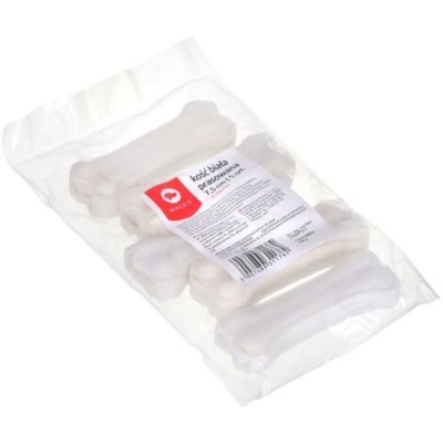 Kość prasowana biała 7,5cm MACED