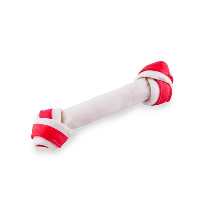 Kość wiązana biało-czerwona 16 cm MACED