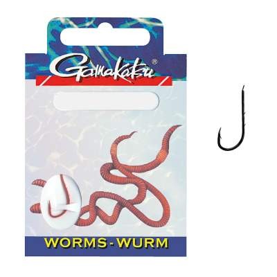 Gamakatsu Haki z Przyp. Czerw. Rob. 5260R r.1/0.40mm/75cm/10 szt.