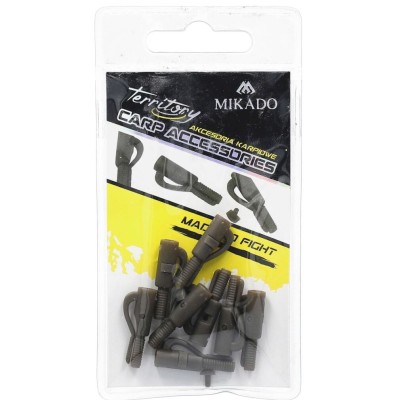 Mikado Bezpeczny klips z blokadą Camo/10szt