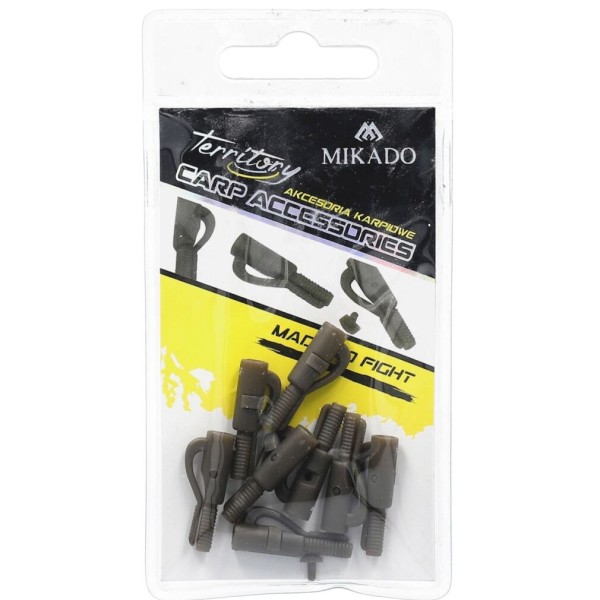 Mikado Bezpeczny klips z blokadą Camo/10szt