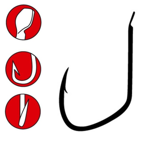 Gamakatsu Haki LS-2210B Bronze r.18/25 szt.