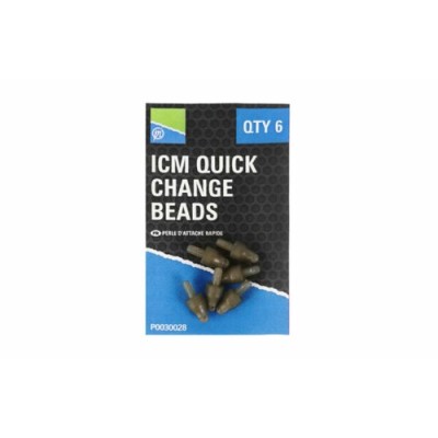 Preston ICM In-Line Quick Change Bead/6szt.