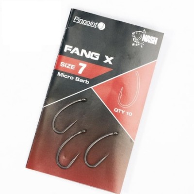 Nash Haki Fang X Barbless nr.6/10szt.