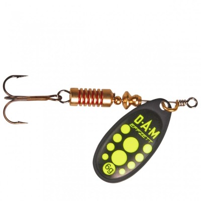 Dam Błystka Standard Black Yellow 1/3g