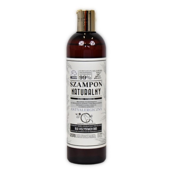 Szampon naturalny antyalergiczny 300ml  CERTECH