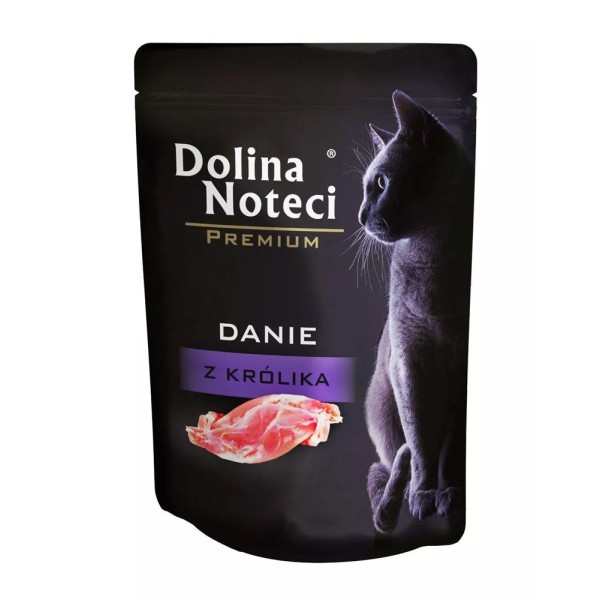 Karma dla kota danie z królika szasz.85g  DOLINA NOTECI