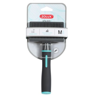 Szczotka dla psa z wysuwanymi igłami ANAH M średnia ZOLUX