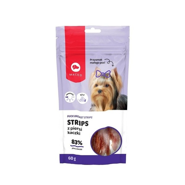 Stripsy z piersi kaczki 60g MACED