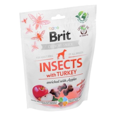 Brit Crunchy cracker insect /indyk 200g