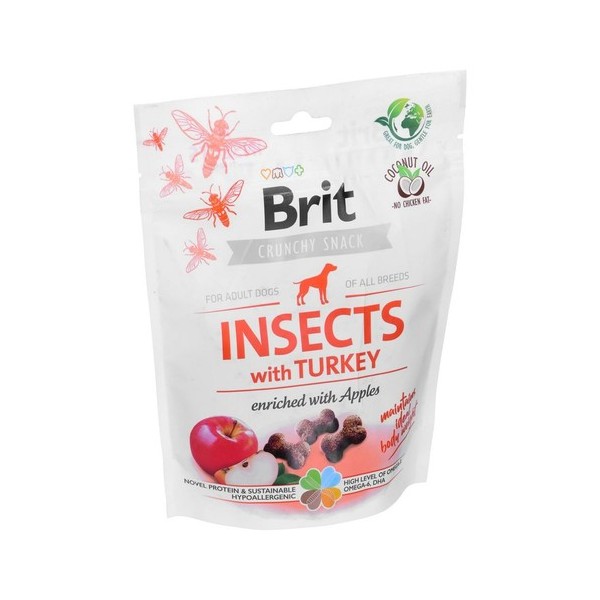 Brit Crunchy cracker insect /indyk 200g