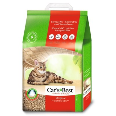 Cat's Best Original 10l  -żwirek drewniany zbrylający JRS