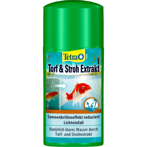 Pond Torf and Stroh extrakt 250ml preparat ograniczający przenikanie światła TETRA