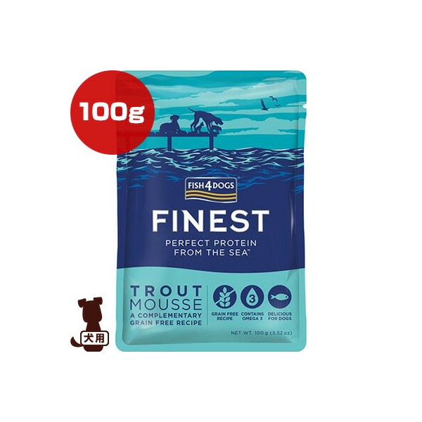 F4D TROUT /pstrąg/mouse 100g F4DOG