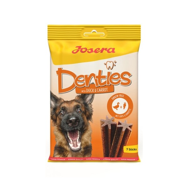 JOSERA przysmak dla psa Denties Duck & carrot 180g