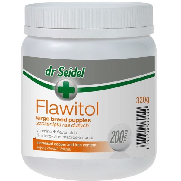 Flawitol 200tab  pies szczeniak  DR SEIDL