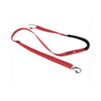 ZOLUX smycz dla psa do biegania z amortyzatorem MOOV kol.czerwony