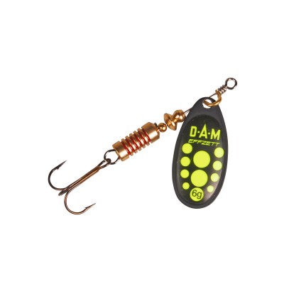 Effzet Standard Spinner 2/4g Sinking Black Yellow