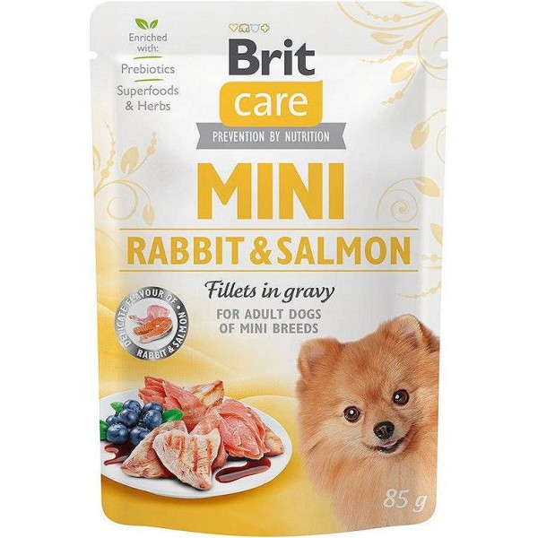 Brit care pies pouch mini rabbit 85g