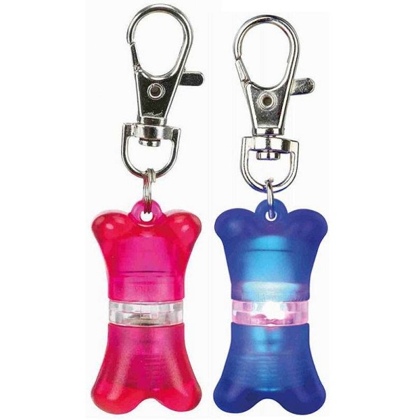 TRIXIE Adresówka dla psa z diodą niebieska