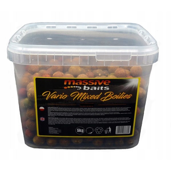 Massive Baits Sweet Vario Mixed Boilies 14/18/24mm 5kg