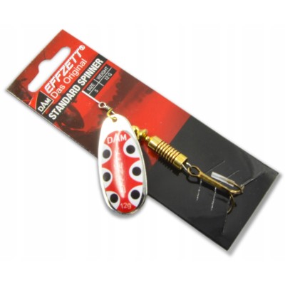 Dam Błystka Standard Silver Black Dot 5/12g