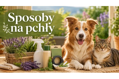 Sierść i pchły u psa i kota – naturalnie i skutecznie
