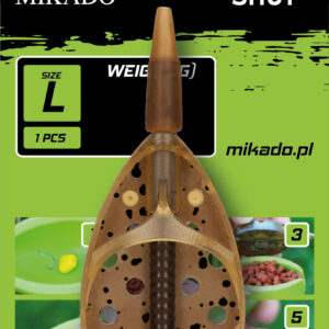 Mikado Koszyk Method Feeder Shot QMF r.L/60g - obrazek 1