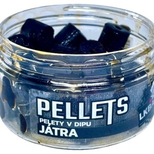 LK Baits Pellet in dip Liver 12mm/60g - obrazek 1