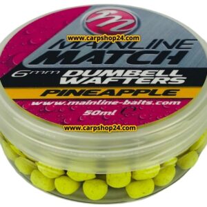 Mainline Kulki Match Dumbell Wafters Yellow-Pineapple 6mm/50ml - obrazek 1
