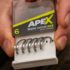 RidgeMonkey Haki Ape-X Snag Hook 2XX Barbed nr.6/10szt. - obrazek 2